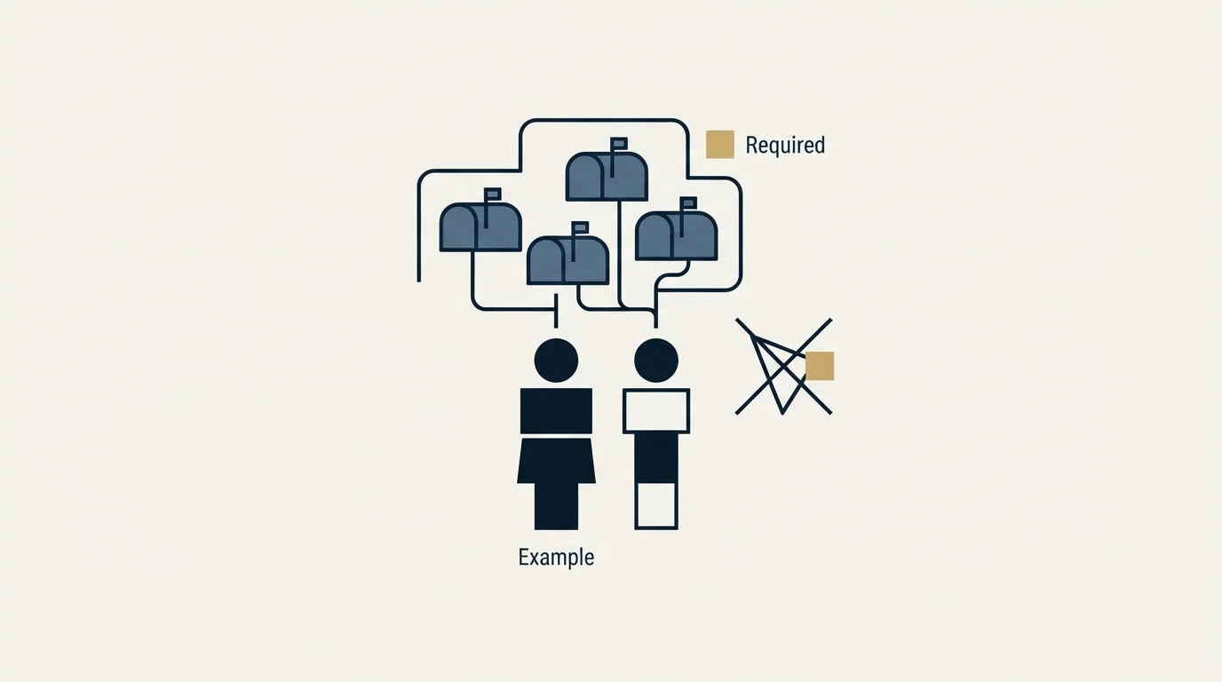 Section illustration: The vendor's own example does not add up