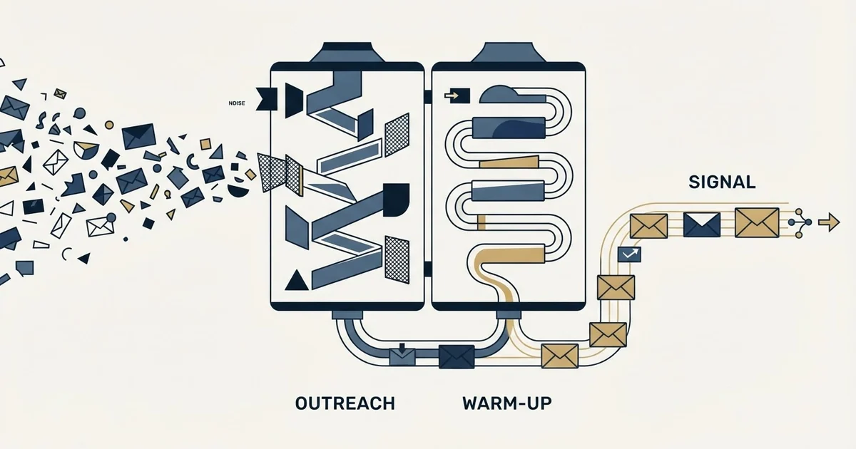 Editorial illustration for Mailshake vs Mailwarm