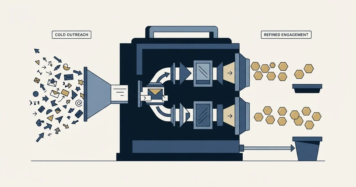 Editorial illustration for Mailshake vs PersistIQ