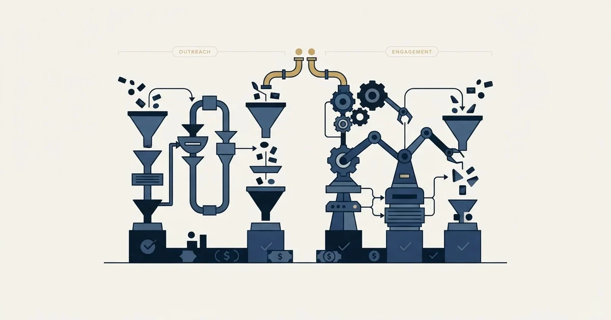 Editorial illustration for Mailshake vs SalesRobot