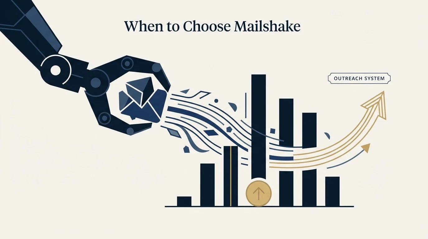 Section illustration: When to Choose Mailshake