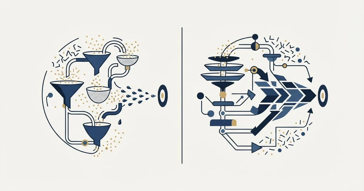 Editorial illustration for Mailshake vs Zeliq