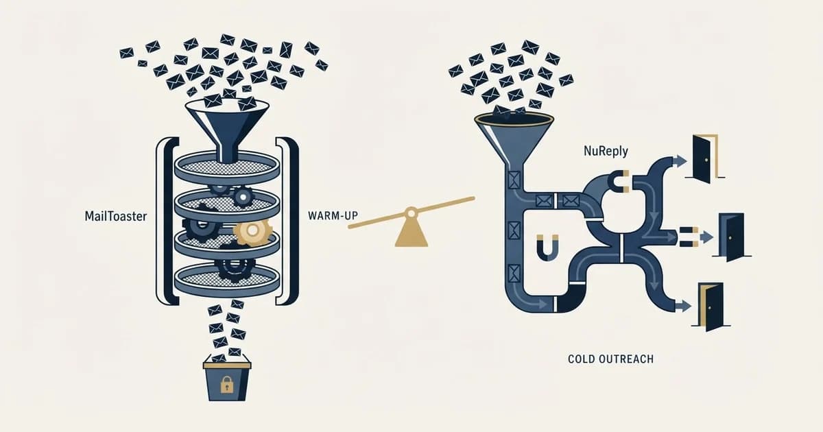 Editorial illustration for MailToaster vs NuReply