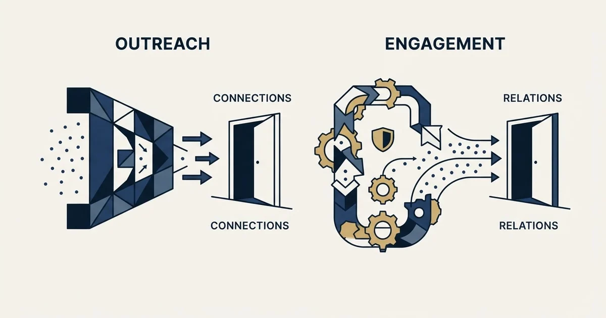 Editorial illustration for Manyreach vs Salesforge