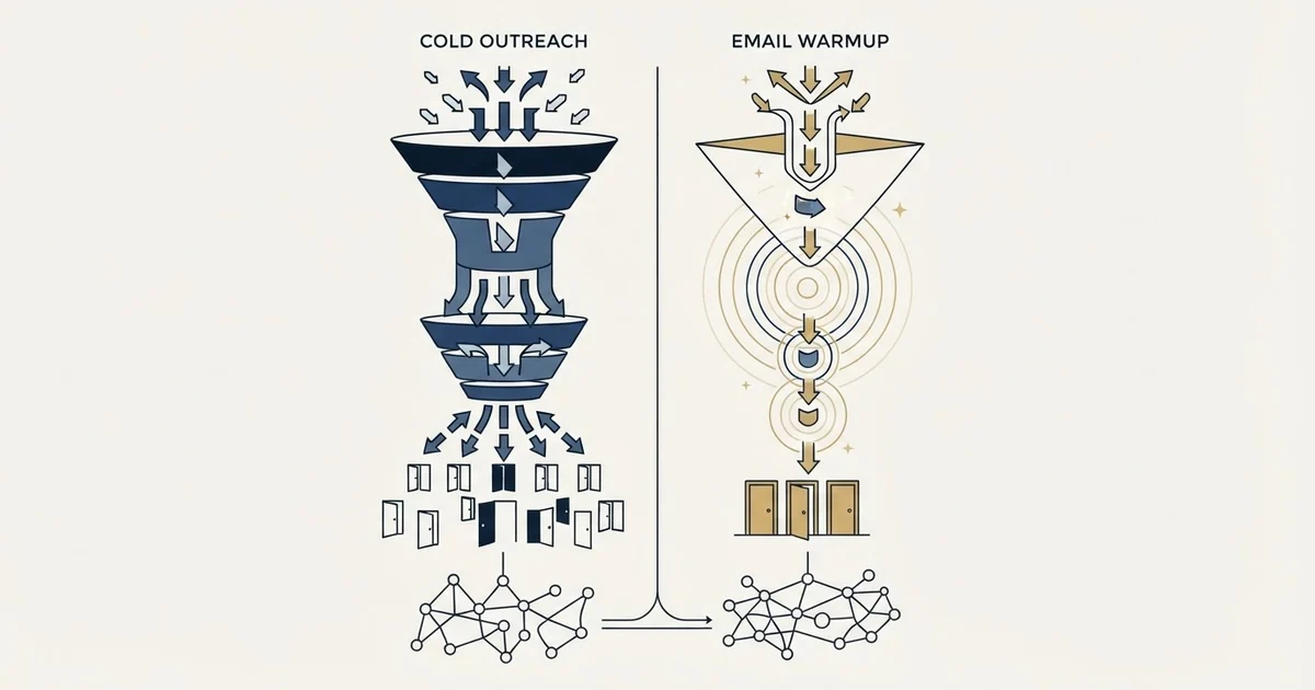 Editorial illustration for Manyreach vs Warmy