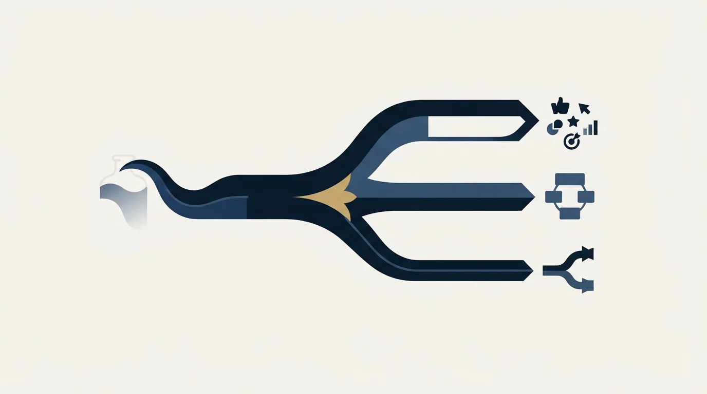 Section illustration: The three ways the money gets allocated
