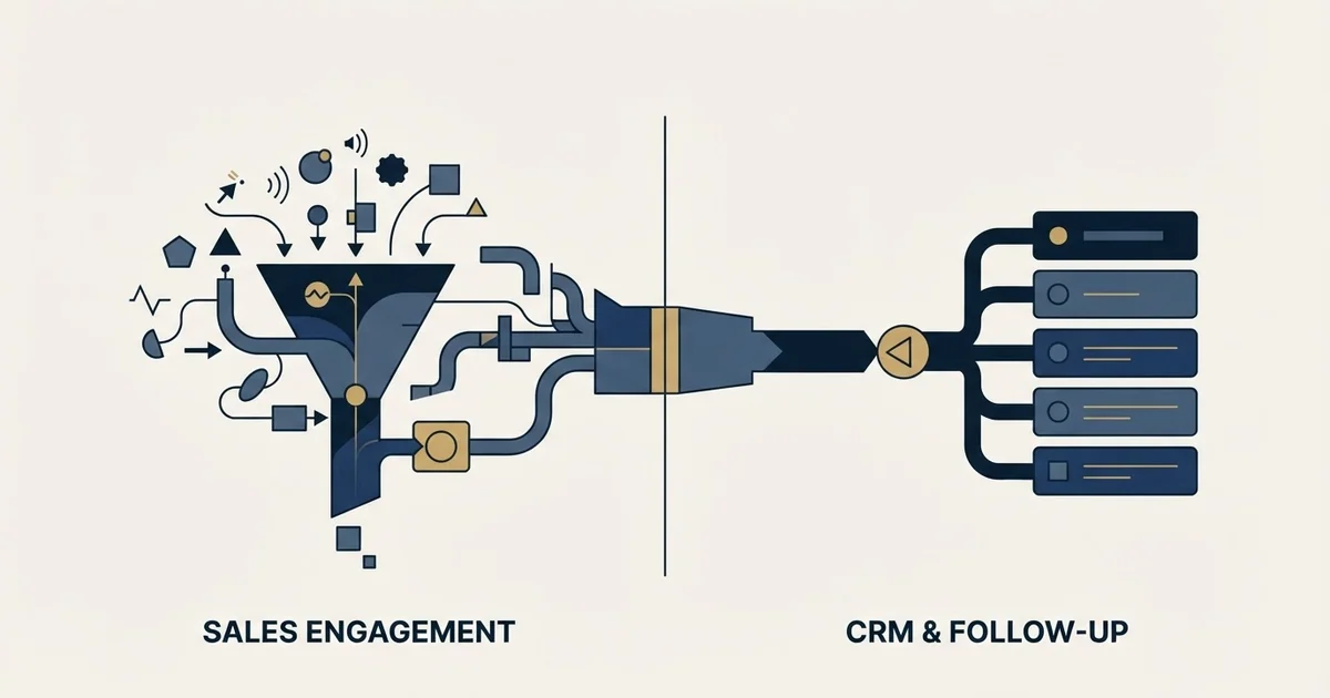 Editorial illustration for Meet Alfred vs OnePageCRM