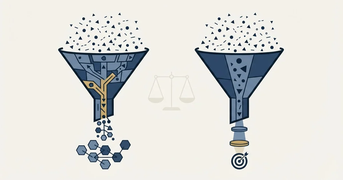 Editorial illustration for Meet Alfred vs Success.ai