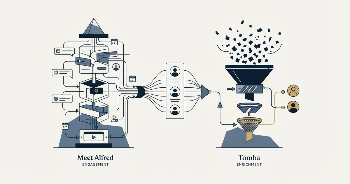 Editorial illustration for Meet Alfred vs Tomba