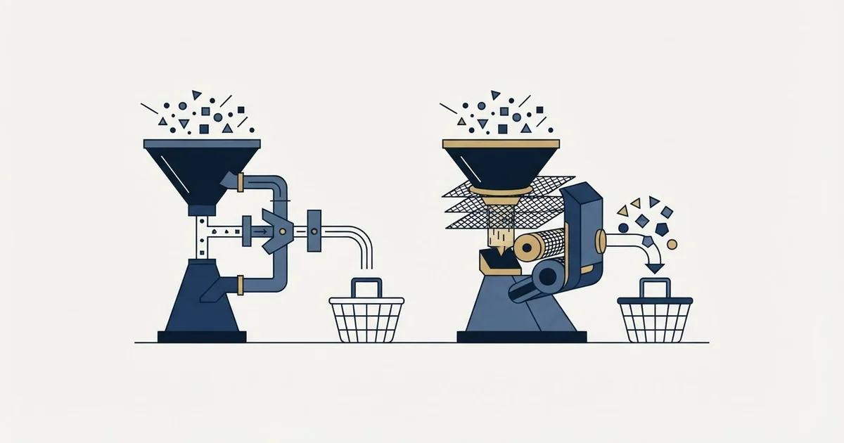 Editorial illustration for Meet Alfred vs UserGems