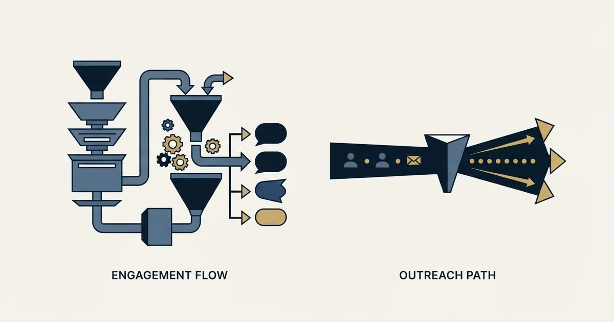 Editorial illustration for Meet Alfred vs Vocus.io