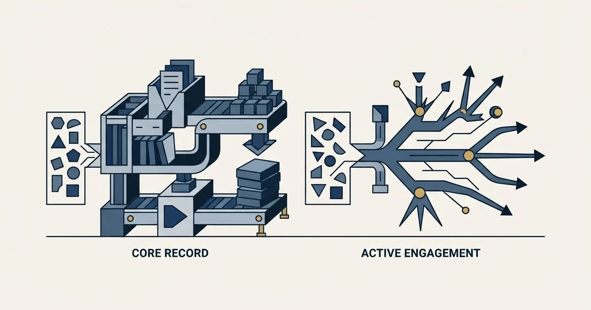 Editorial illustration for Microsoft Dynamics Sales vs Outreach