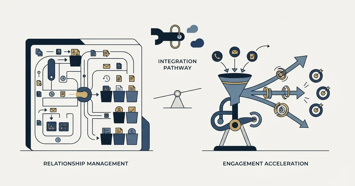Editorial illustration for Microsoft Dynamics Sales vs PhoneBurner