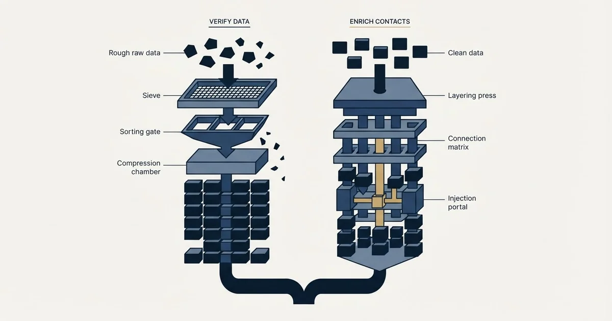 Editorial illustration for MillionVerifier vs Ocean.io