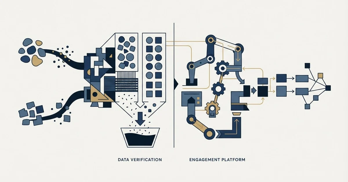 Editorial illustration for MillionVerifier vs Regie.ai