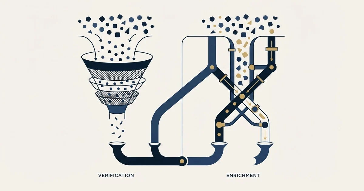 Editorial illustration for MillionVerifier vs UpLead