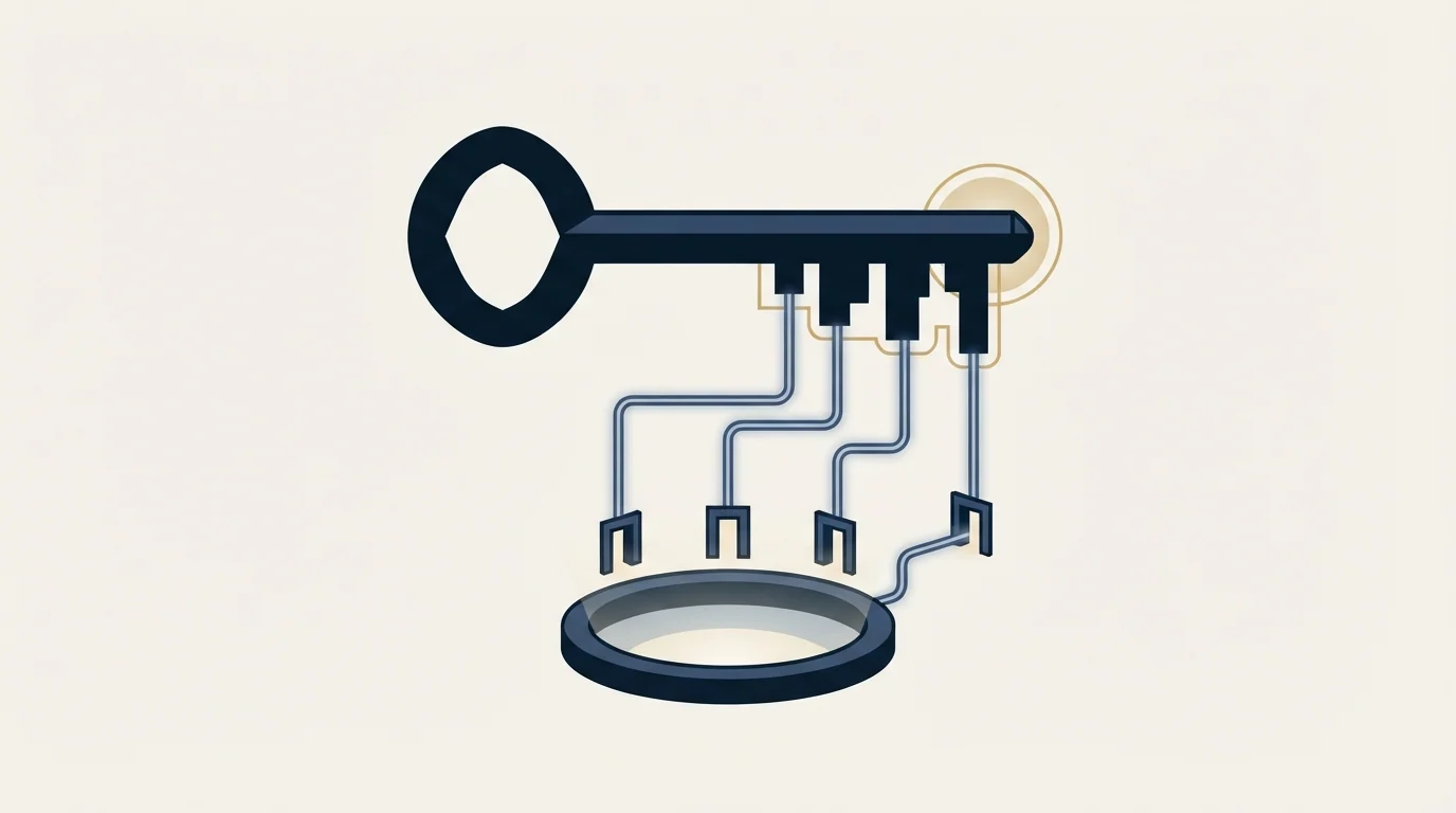 Section illustration: The five permission scopes, and what each one buys