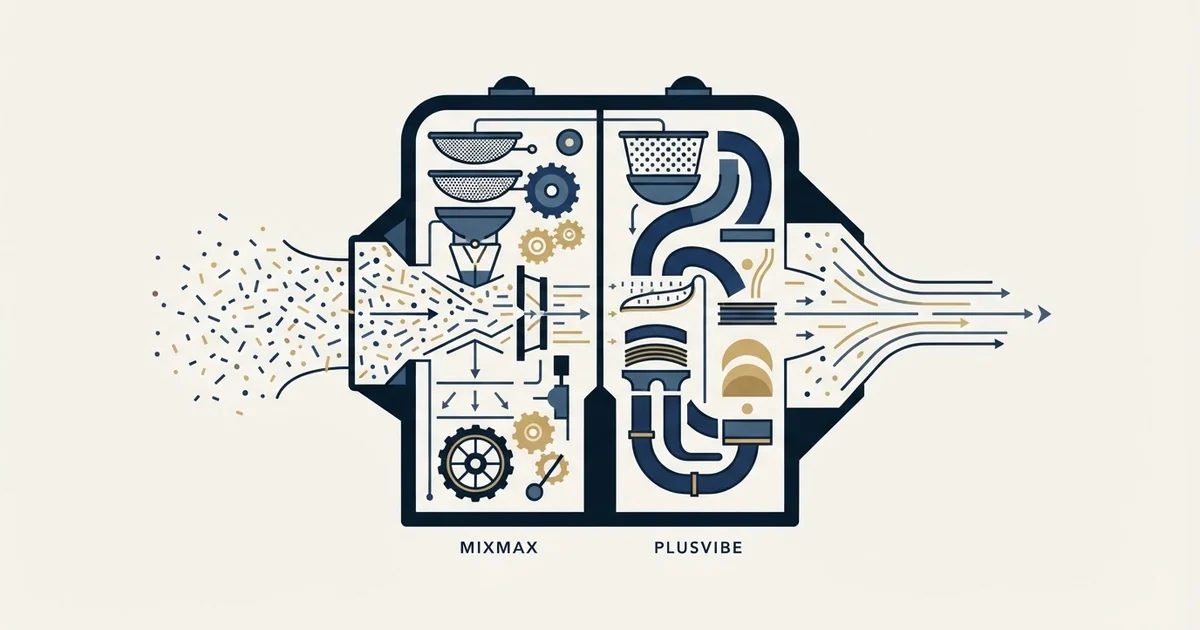 Editorial illustration for Mixmax vs PlusVibe