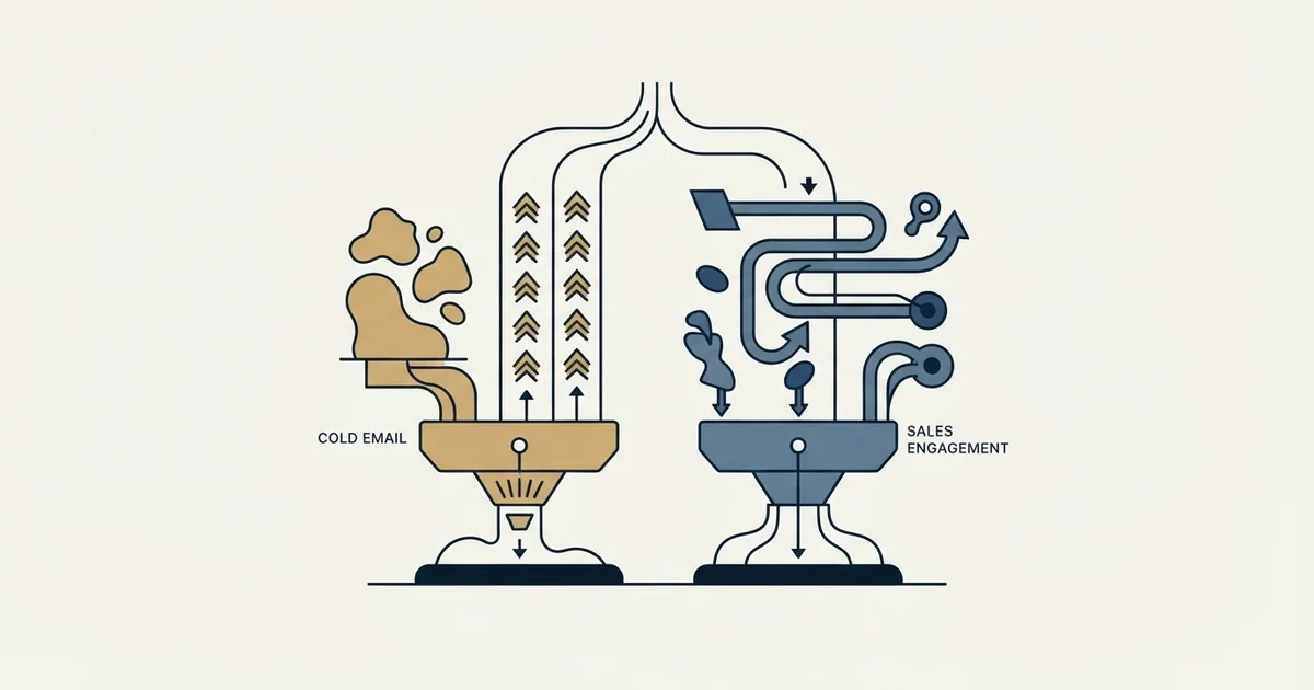 Editorial illustration for Mixmax vs Salesflow