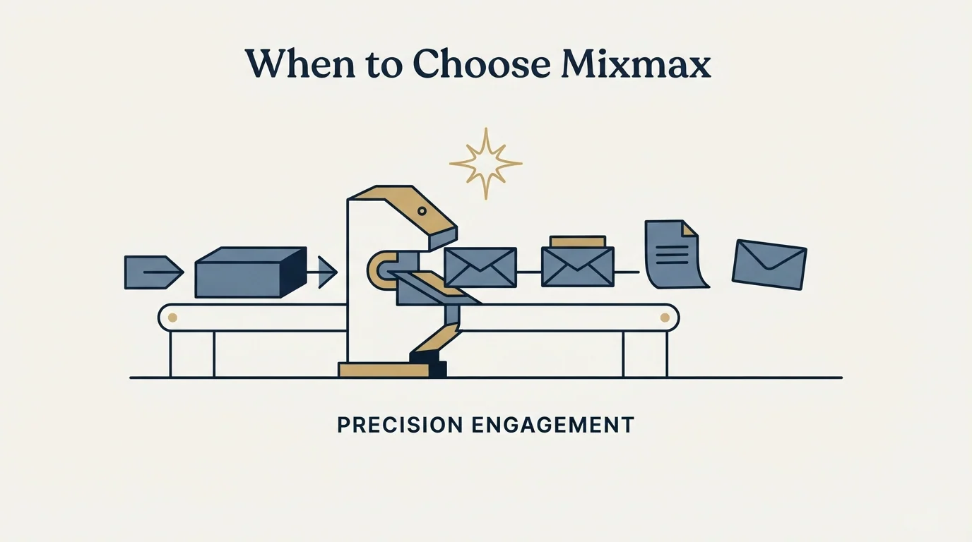 Section illustration: When to Choose Mixmax