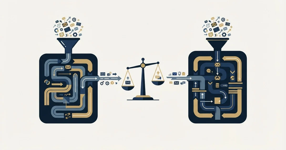 Editorial illustration for Mixmax vs Success.ai