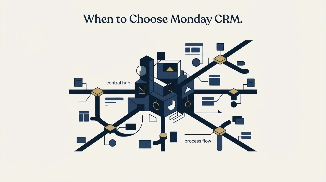 Section illustration: When to Choose Monday CRM