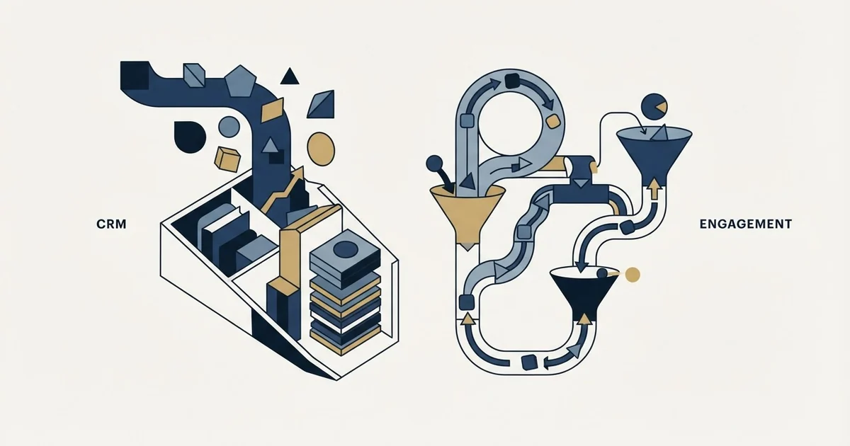 Editorial illustration for Monday CRM vs Salesflow