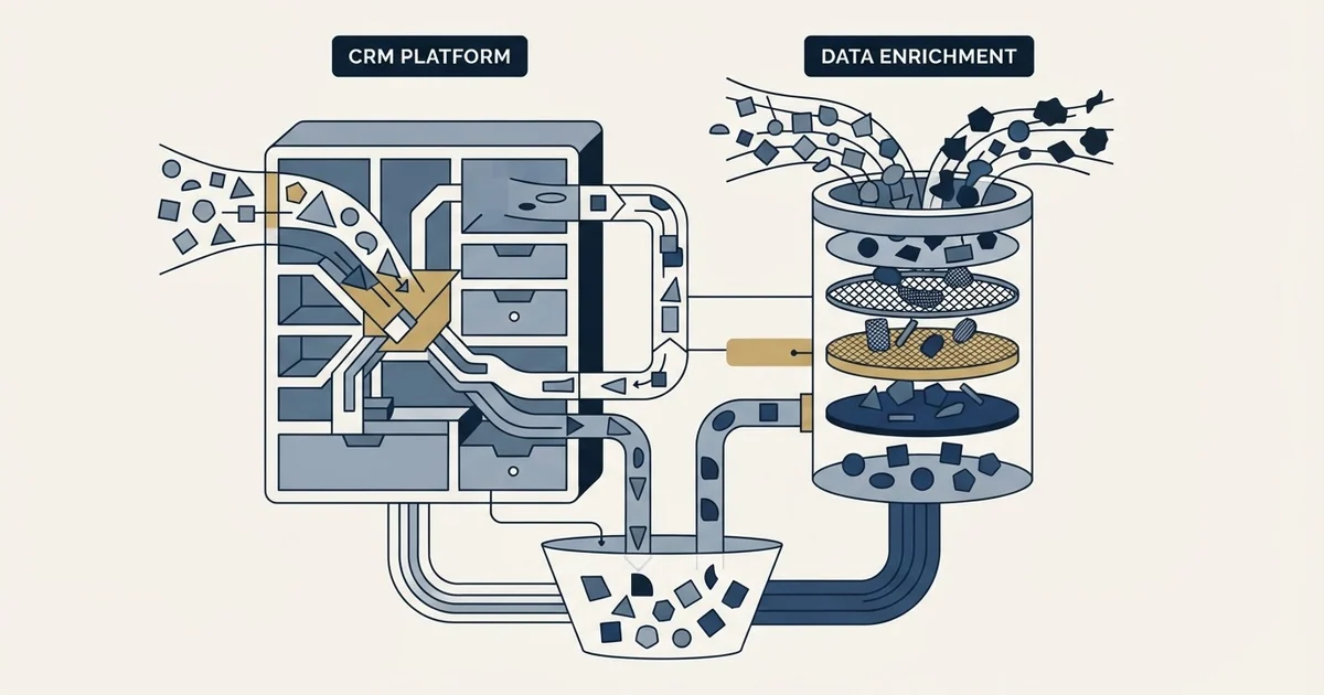 Editorial illustration for Monday CRM vs ZeroBounce