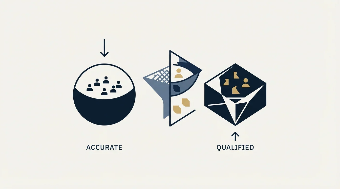 Section illustration: What makes an MSP lead qualified rather than merely accurate