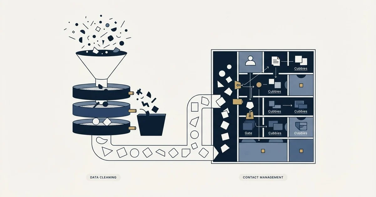 Editorial illustration for NeverBounce vs OnePageCRM