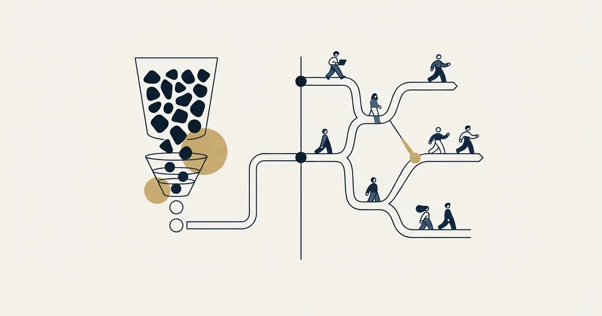 Editorial illustration for NeverBounce vs Overloop AI