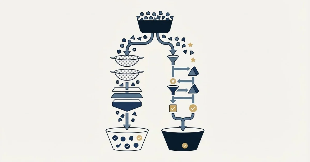 Editorial illustration for NeverBounce vs Prospeo