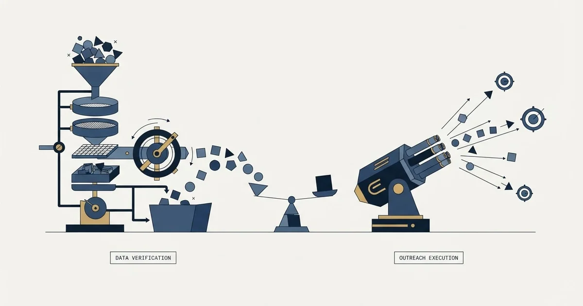 Editorial illustration for NeverBounce vs Salesforge