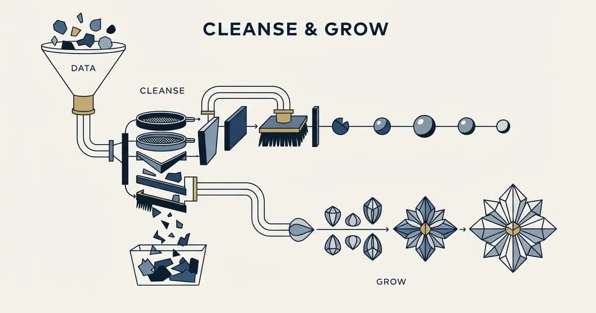 Editorial illustration for NeverBounce vs UserGems
