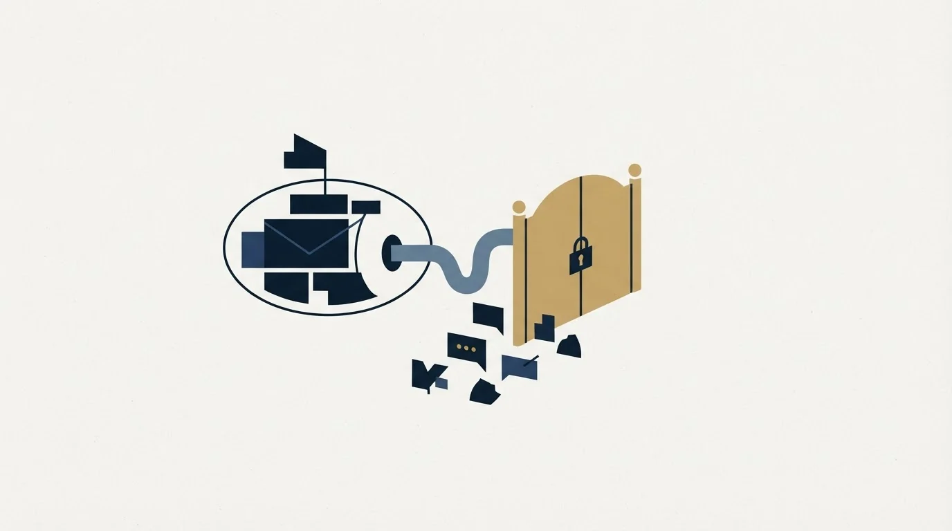 Section illustration: Why a cold programme never sends from one