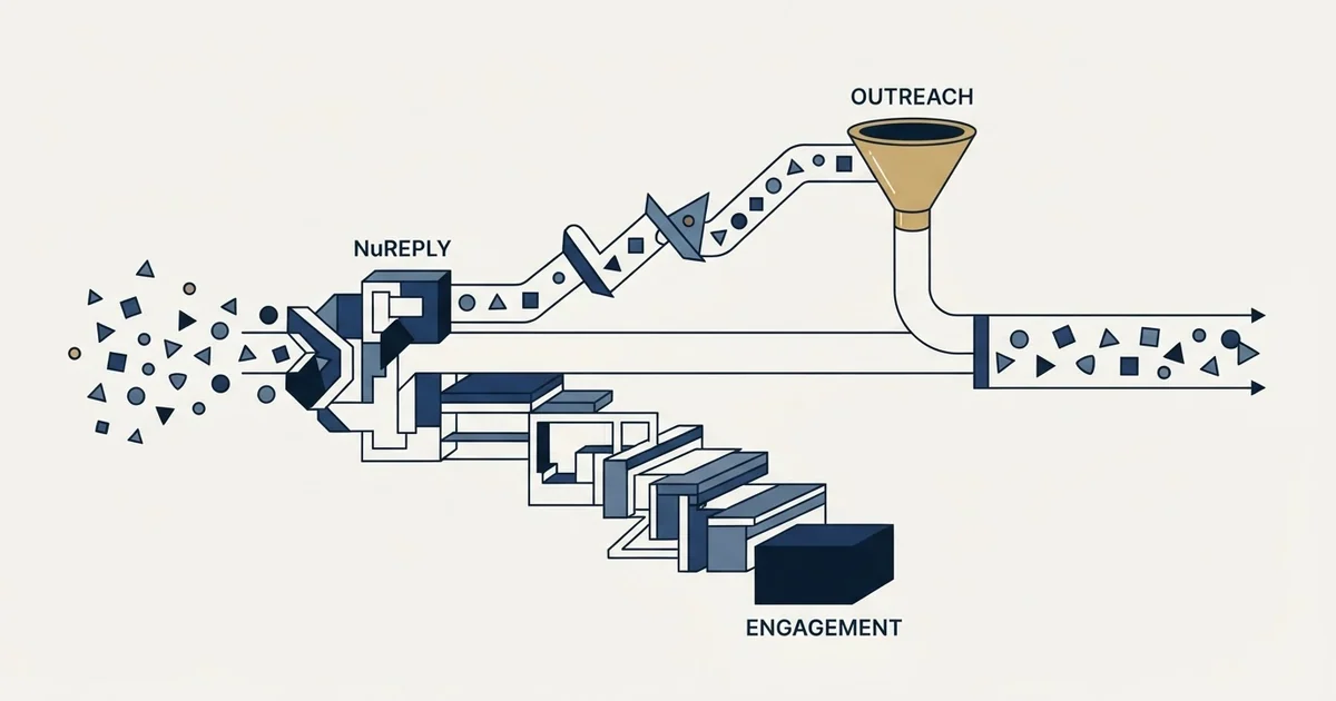 Editorial illustration for NuReply vs Vanillasoft