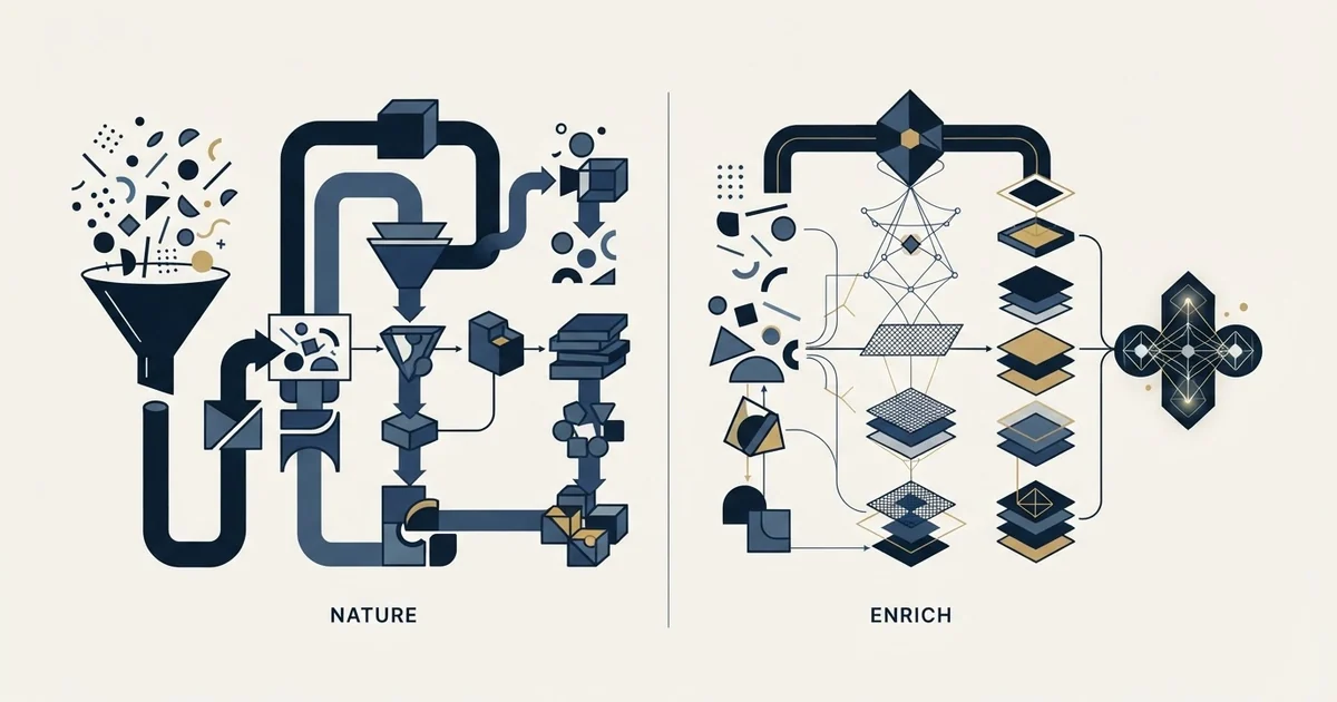 Editorial illustration for Nutshell vs ZeroBounce