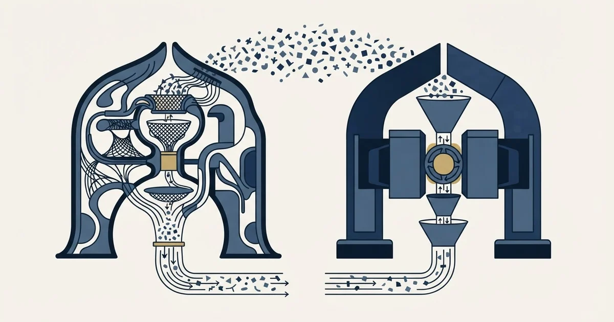 Editorial illustration for Nymeria vs UpLead