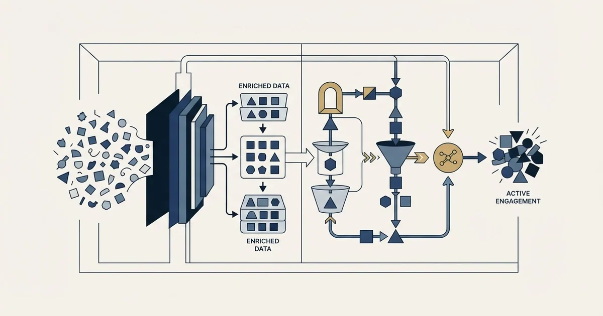 Editorial illustration for Ocean.io vs Overloop AI