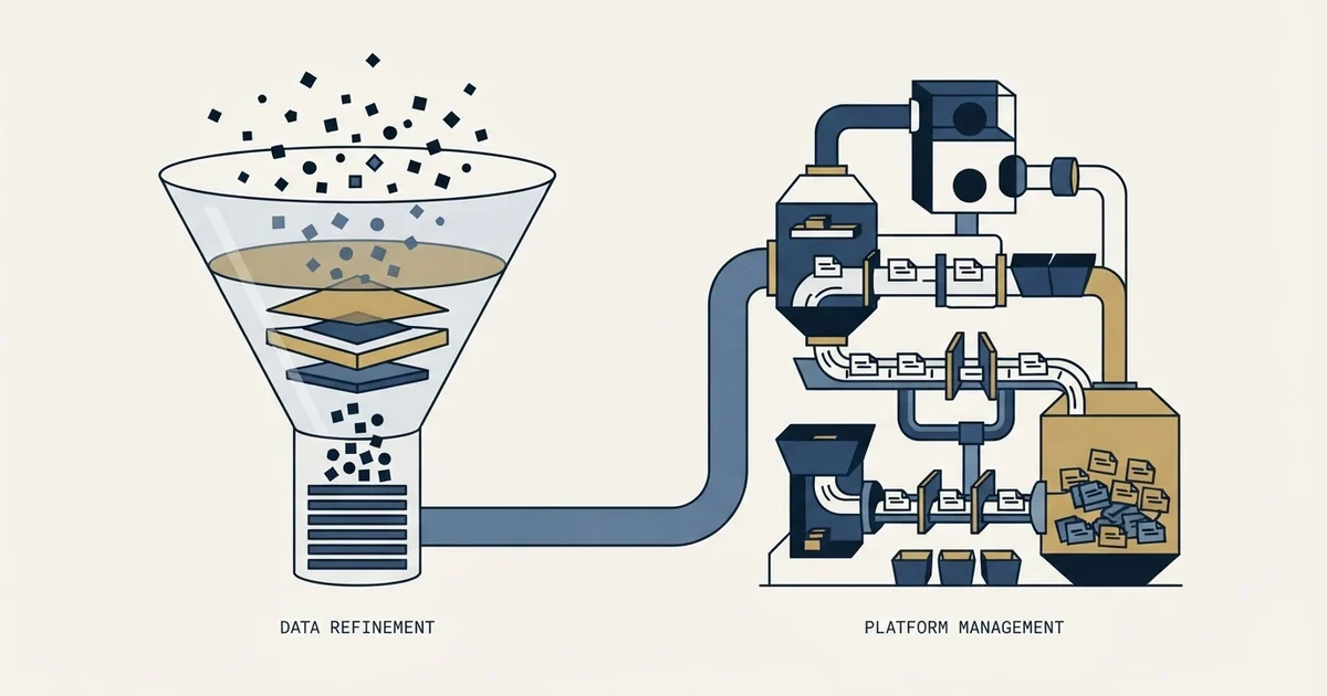 Editorial illustration for Ocean.io vs Pipeline CRM