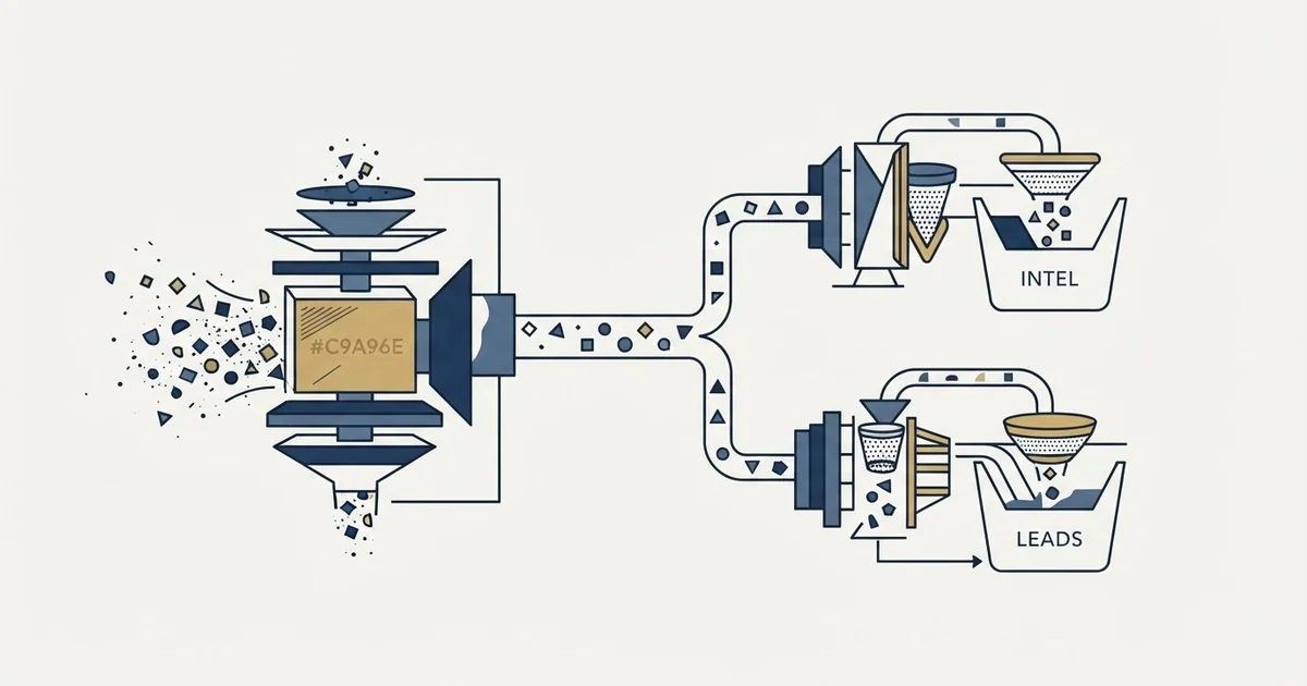 Editorial illustration for Ocean.io vs VoilaNorbert