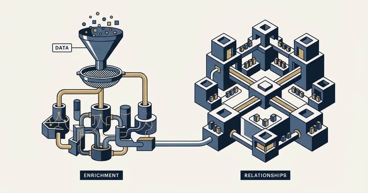 Editorial illustration for Ocean.io vs Zoho CRM