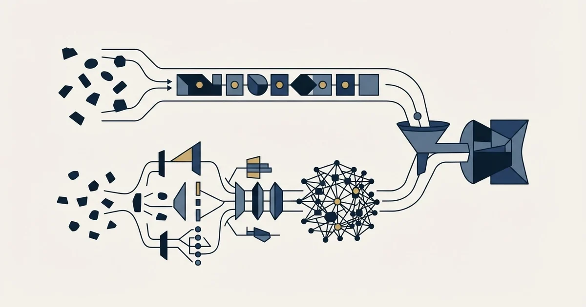 Editorial illustration for OnePageCRM vs People Data Labs