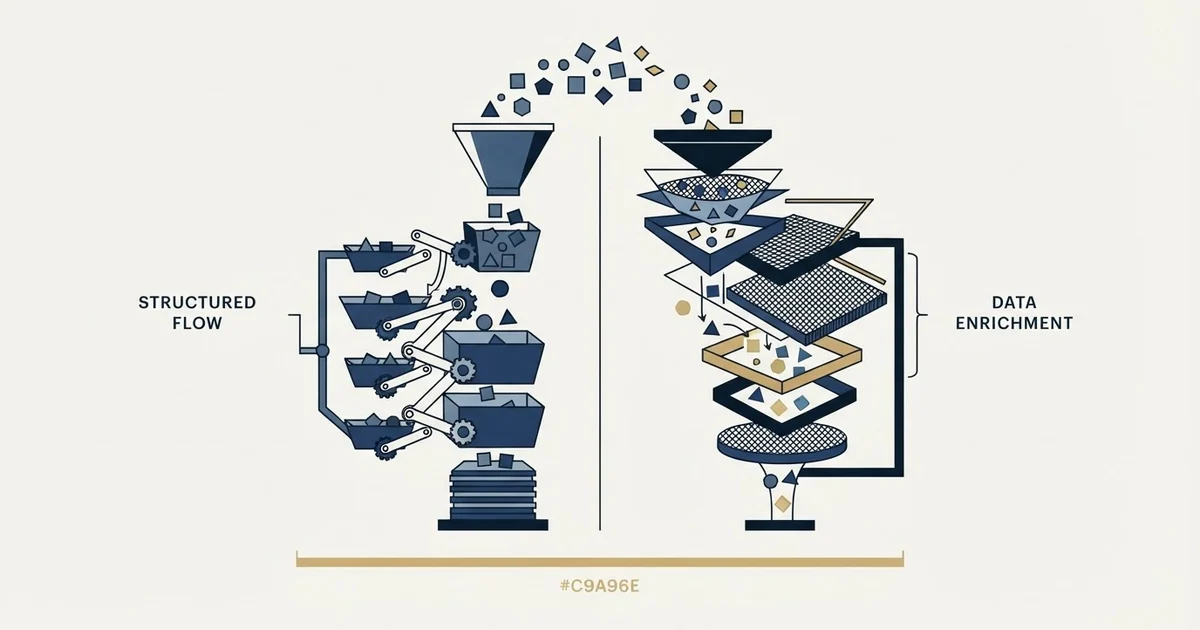 Editorial illustration for OnePageCRM vs Prospeo
