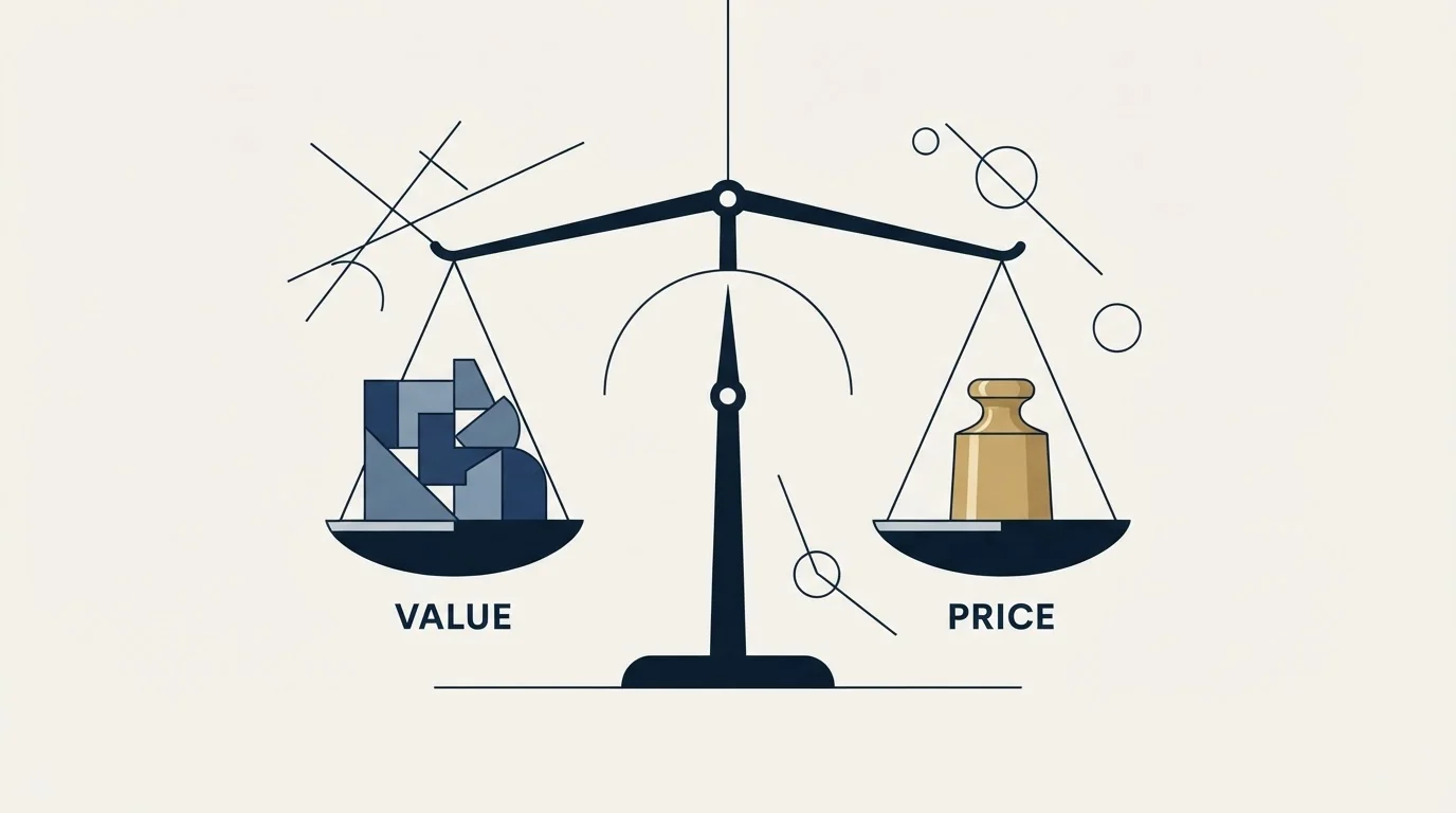 Section illustration: The test that decides whether the price matters