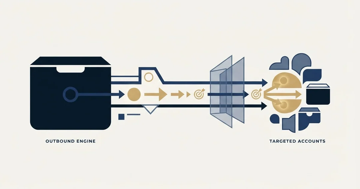 Editorial illustration for Outbound for Heads of Marketing