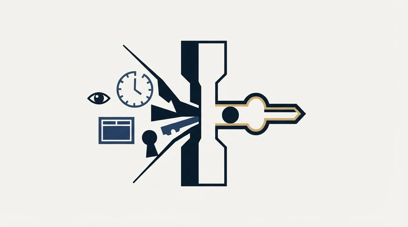 Section illustration: The constraint that shapes everything else