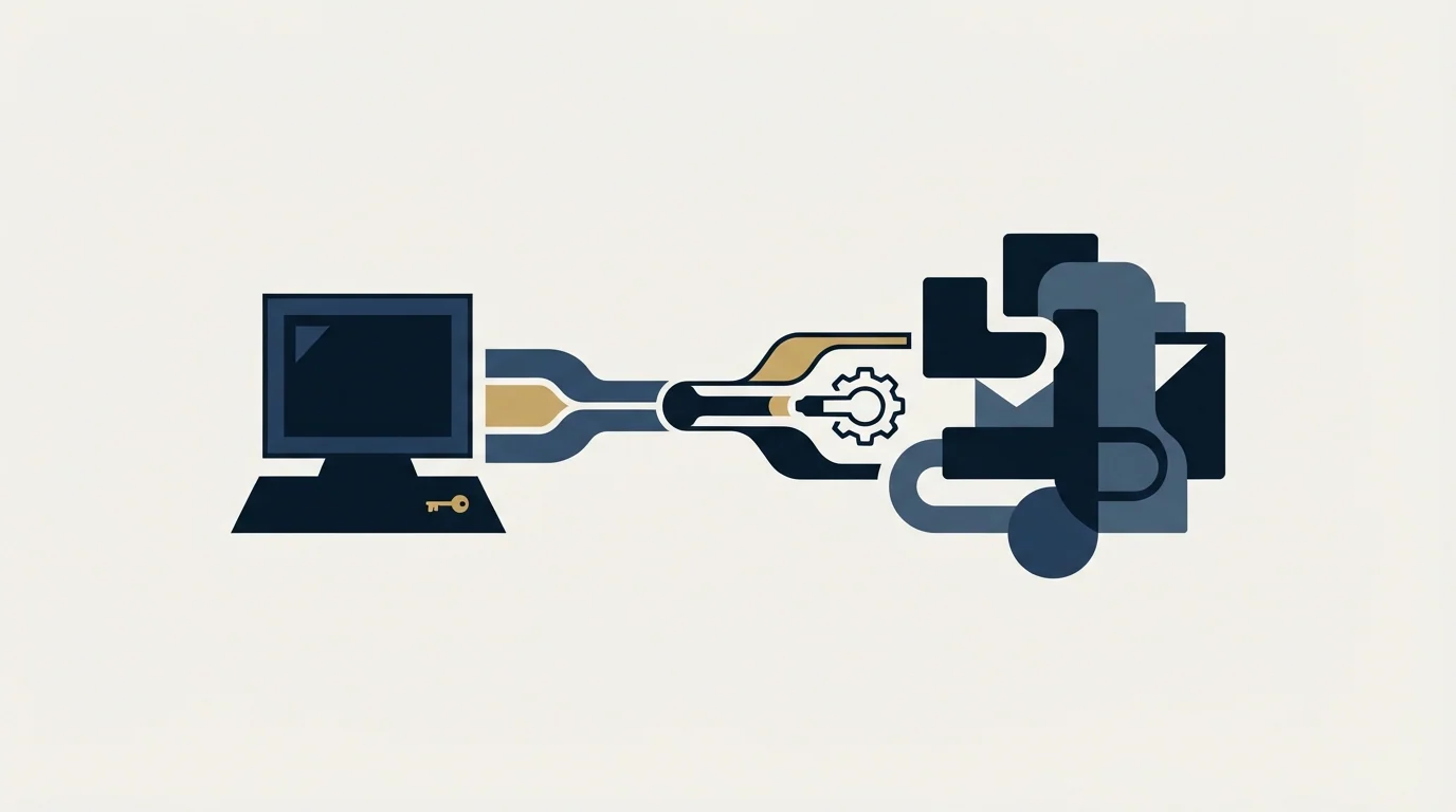 Section illustration: Why the desktop client normally fills this in for you