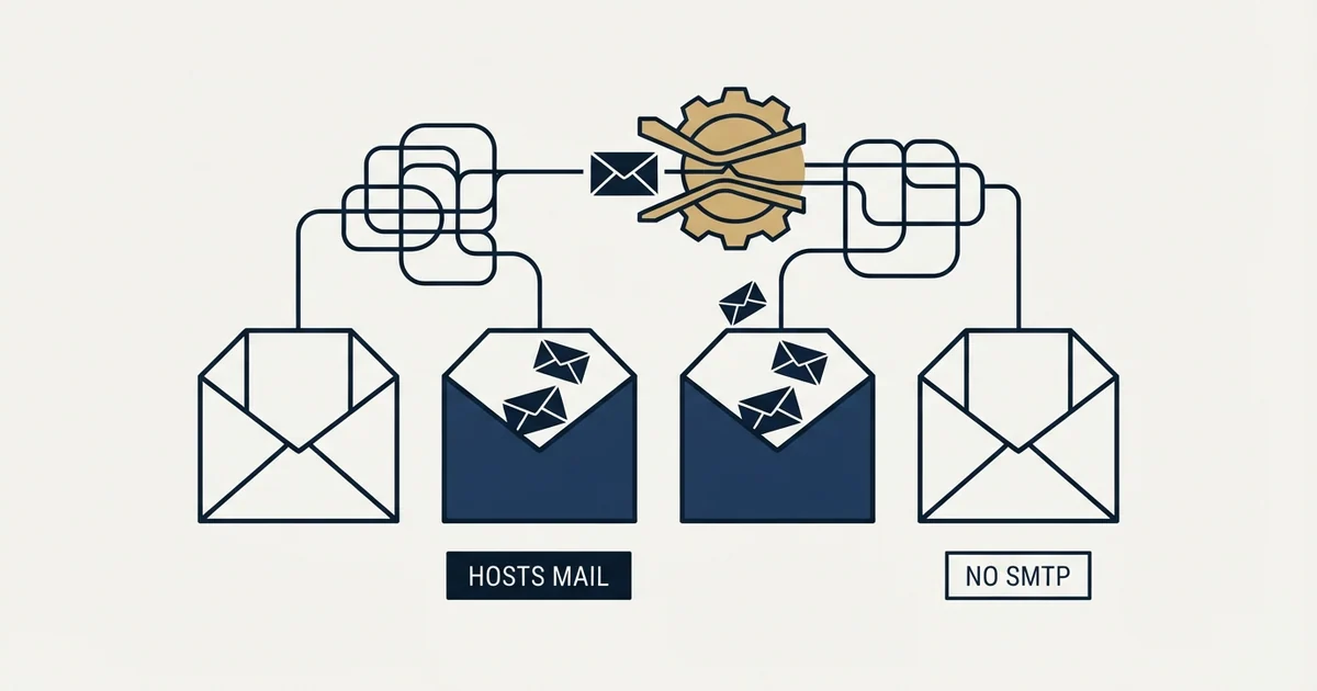 Editorial illustration for Outlook SMTP Setup