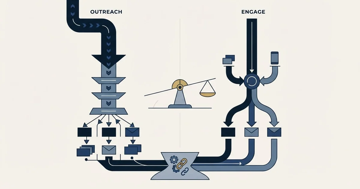 Editorial illustration for Outplay vs PhoneBurner